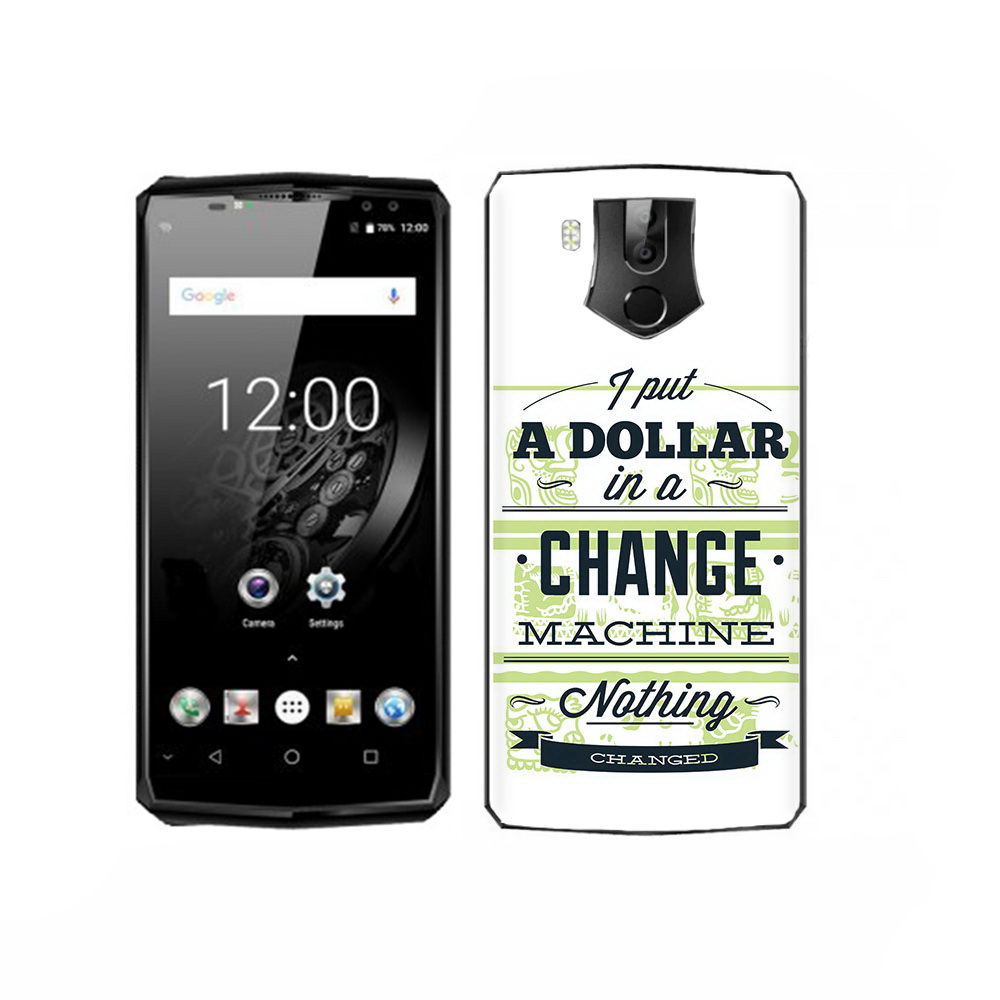 

Чехол MyPads Tocco для Oukitel K10 доллар надпись, Прозрачный, Tocco