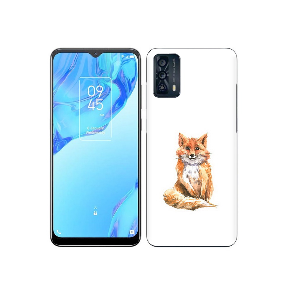 

Чехол MyPads Tocco для TCL 20B детская лиса, Прозрачный, Tocco
