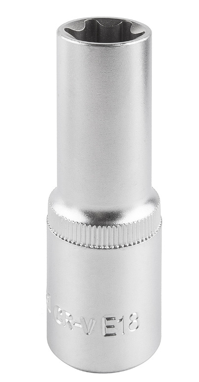 

Головка 1/2", E-типа, удлиненная, E18 "AV Steel", AV-523218