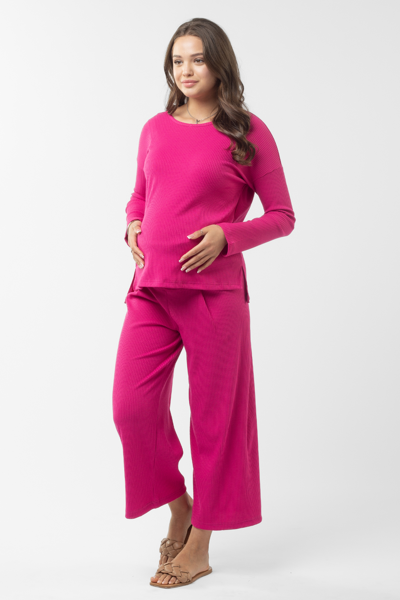 Костюм для беременных женский Magica bellezza 0184а розовый 50