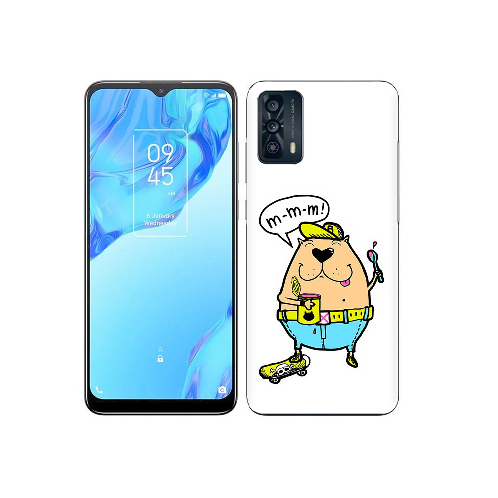 

Чехол MyPads Tocco для TCL 20B Бобр, Прозрачный, Tocco