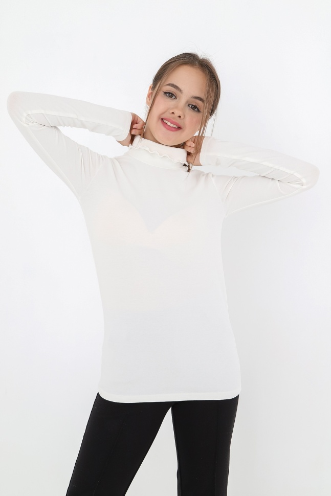 Водолазка детская Violeta Кин-9, белый, 164