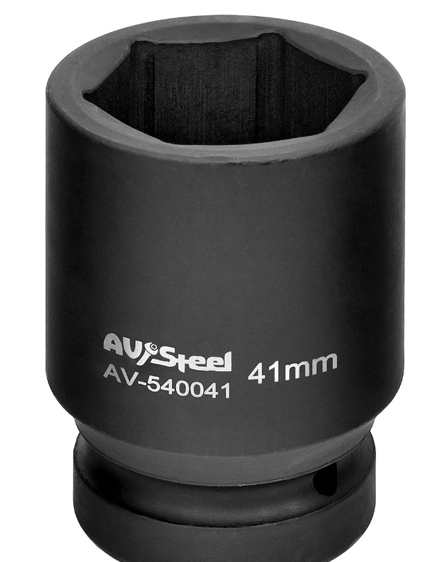 

Головка 1", шестигранная, 41 мм "AV Steel", AV-540041