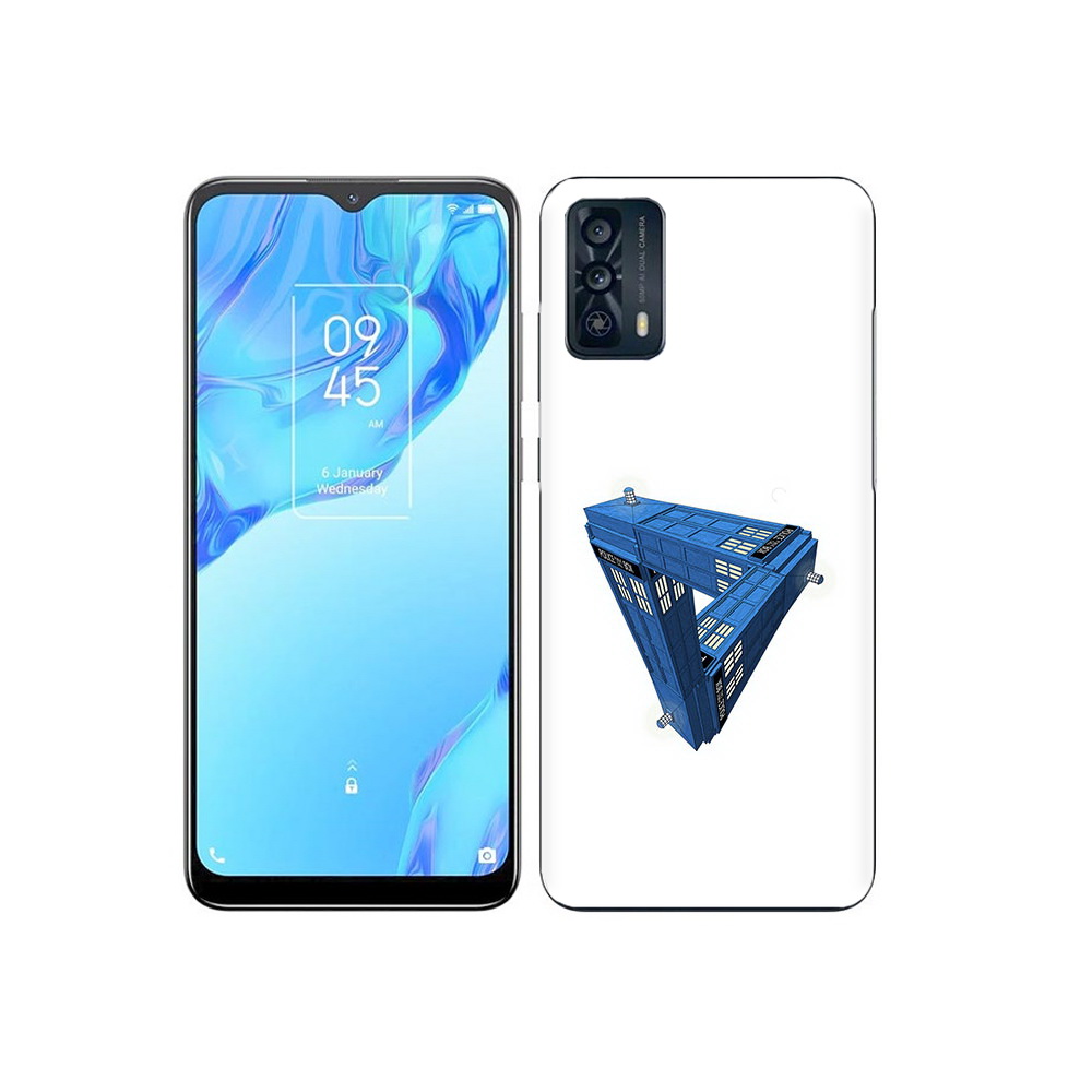 

Чехол MyPads Tocco для TCL 20B головолока абстракция, Прозрачный, Tocco
