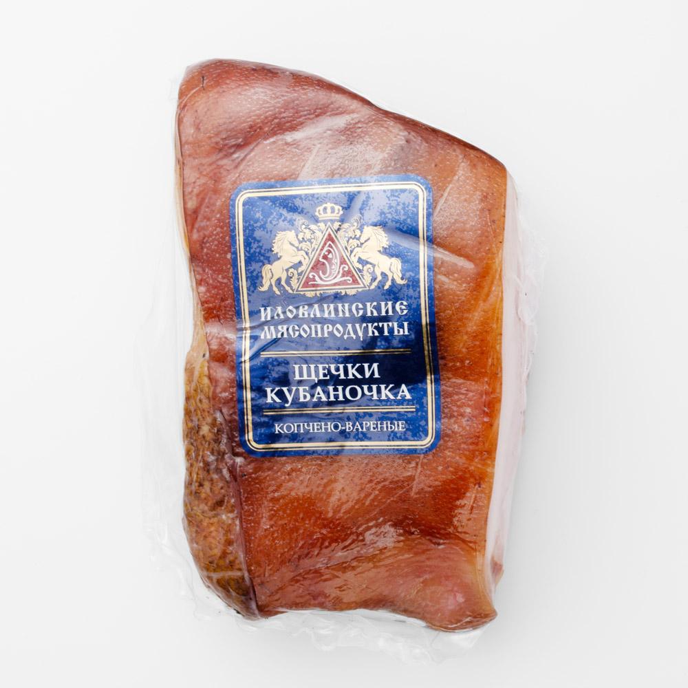 

Щечки Иловлинские мясопродукты Кубаночка копчено-вареные 300-350 г