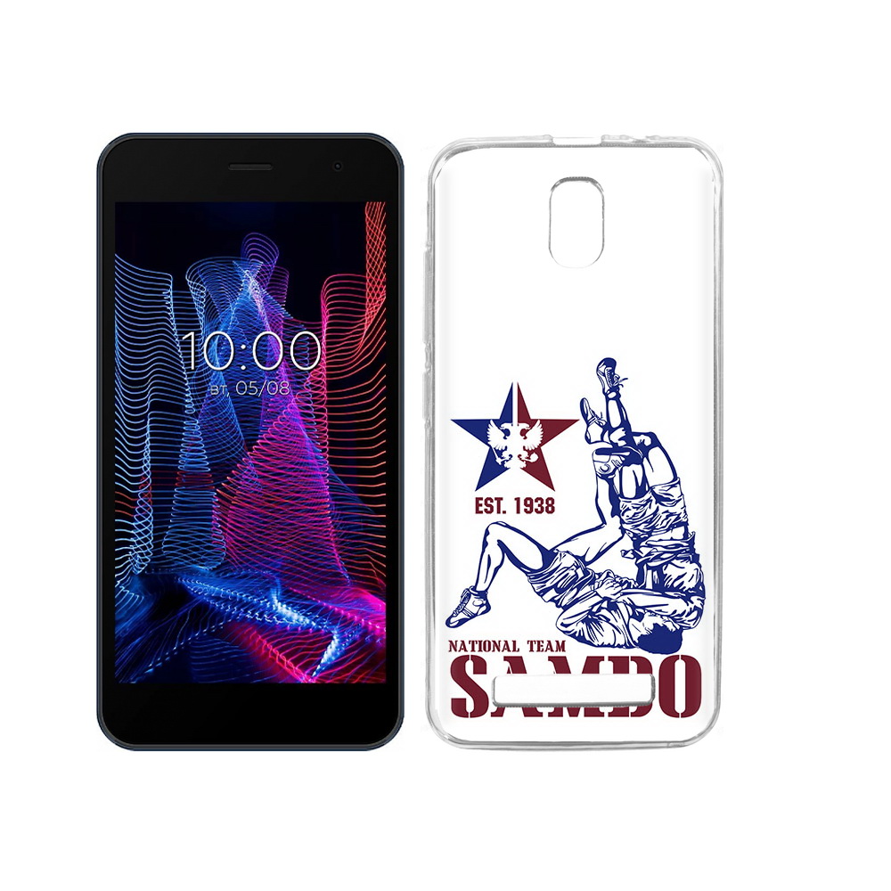 

Чехол MyPads Tocco для BQ 5047L Like единоборства самбо, Прозрачный, Tocco