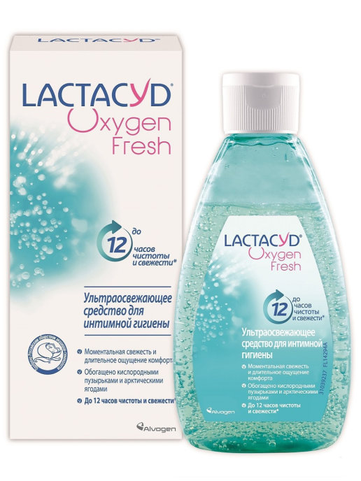 Купить Средство для интимной гигиены Lactacyd Oxygen Fresh 200 мл