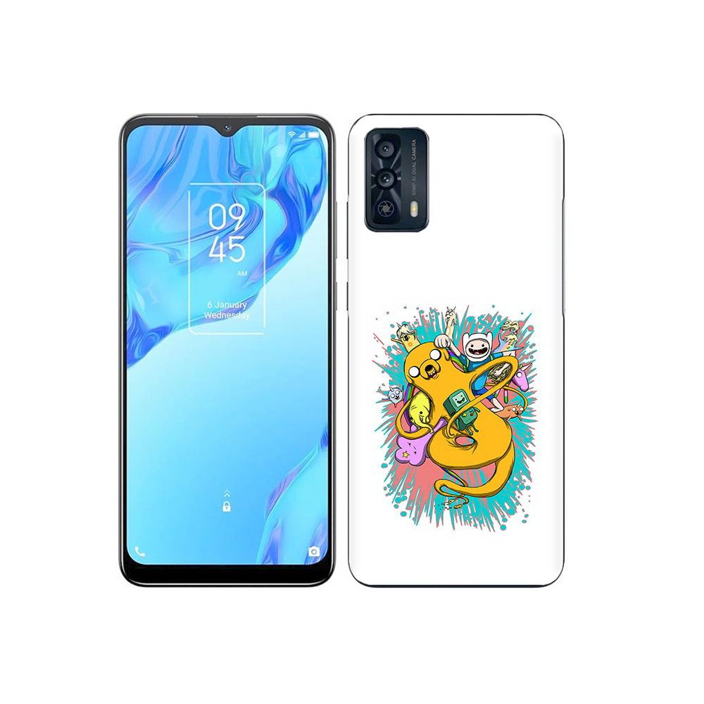 

Чехол MyPads Tocco для TCL 20B время приключений рисунок, Прозрачный, Tocco
