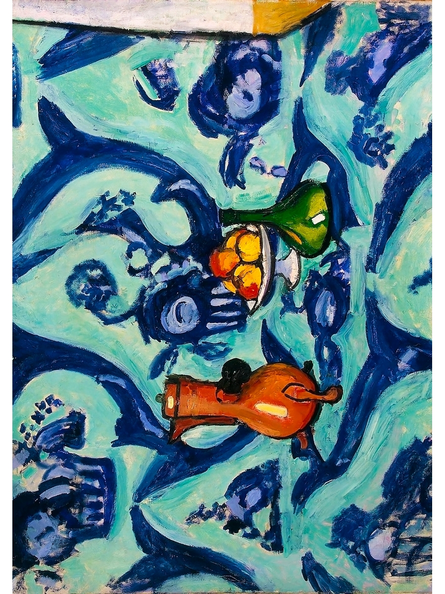 фото Постер drabs а2 анри матисс - натюрморт с голубой скатертью