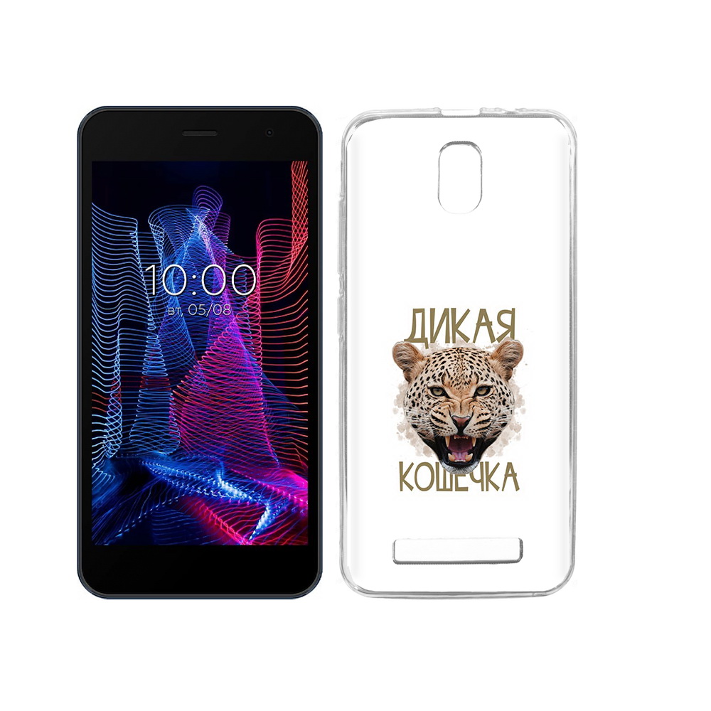 

Чехол MyPads Tocco для BQ 5047L Like дикая кошечка, Прозрачный, Tocco