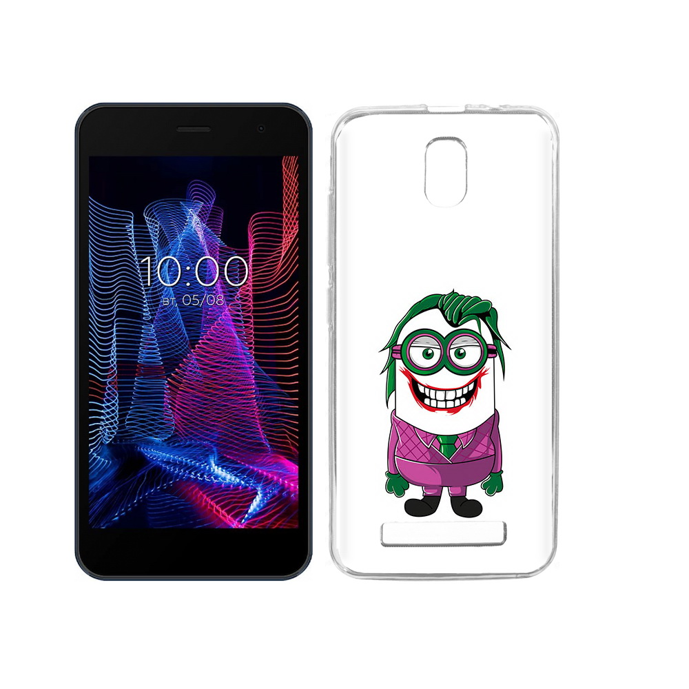 

Чехол MyPads Tocco для BQ 5047L Like джокер миньон, Прозрачный, Tocco
