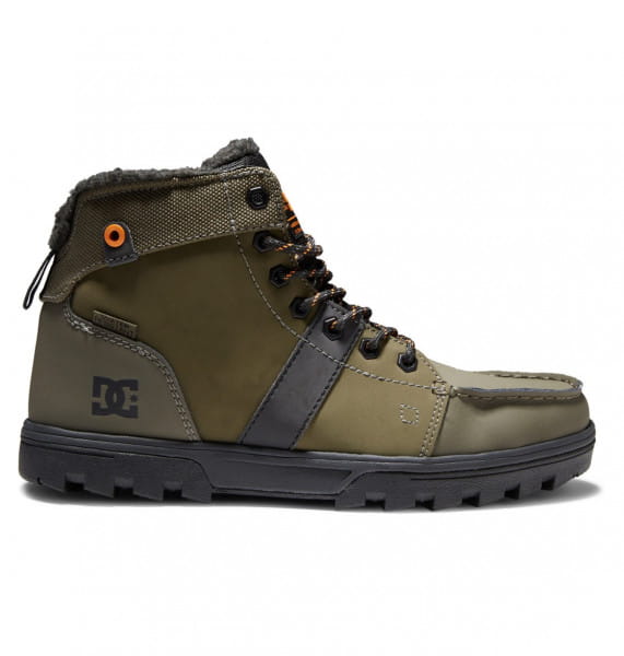 

Ботинки мужские DC SHOES ADYB700033-OB2 хаки 39 EU, ADYB700033-OB2