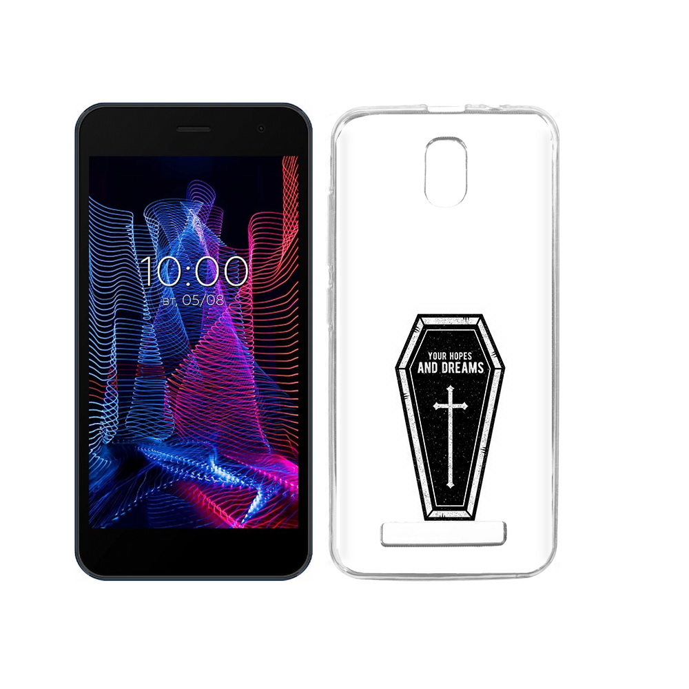 

Чехол MyPads Tocco для BQ 5047L Like гроб с мечтами, Прозрачный, Tocco