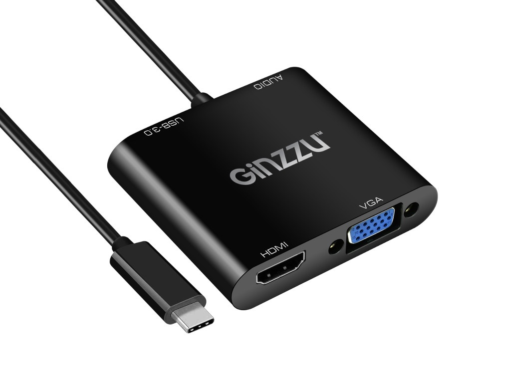 фото Кабель ginzzu type-c - hdmi (gc-877hvc)