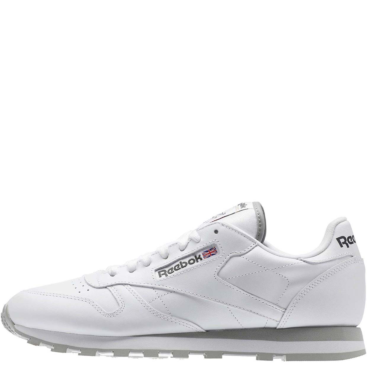 фото Кроссовки мужские reebok classic leather белые 6.5 us