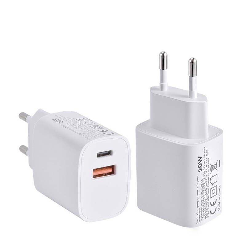 фото Сзу dismac power adapter 2usb 20w - white