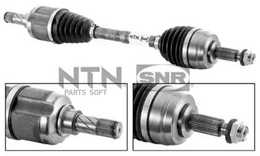 

DK55.038_привод передний левый Renault Duster 4x4 1.6 1.5dCi 10>