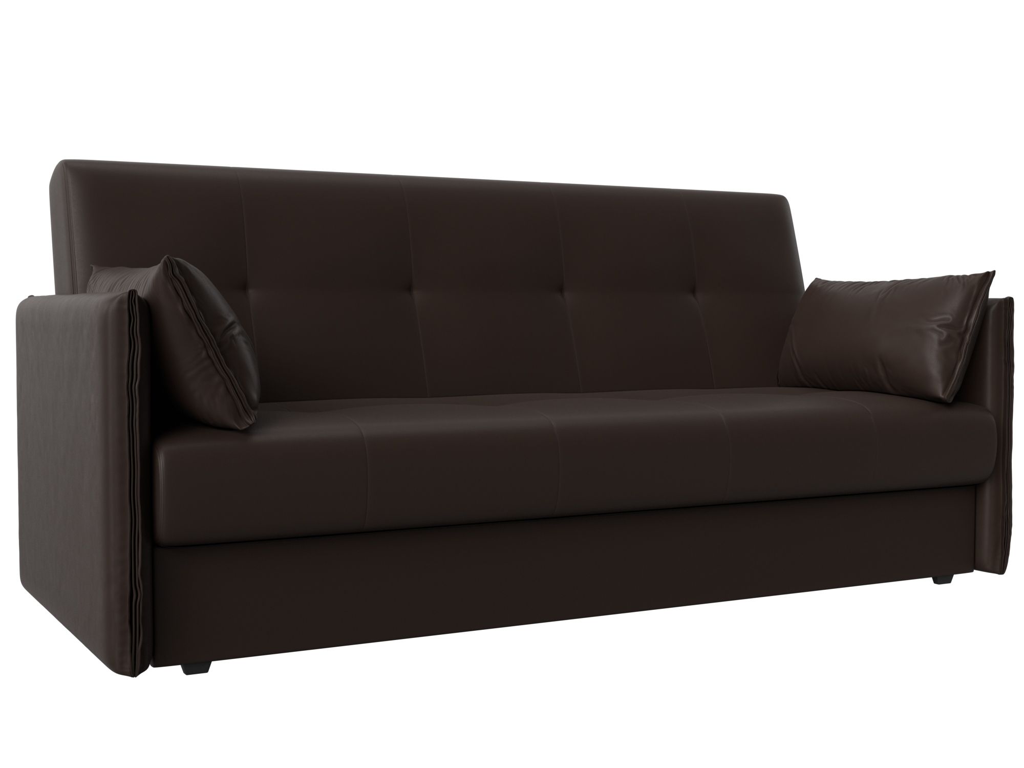 

Диван-книжка Лига Диванов Лига-018 192х83х90 см, коричневый, Диван-книжка Лига-018