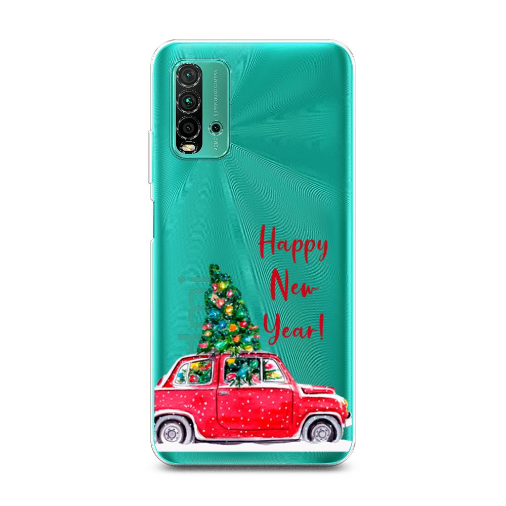 

Чехол для Xiaomi Redmi 9T "Happy New Year", Красный;зеленый, 39850-5