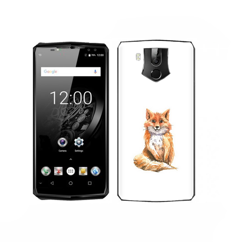 

Чехол MyPads Tocco для Oukitel K10 детская лиса, Прозрачный, Tocco