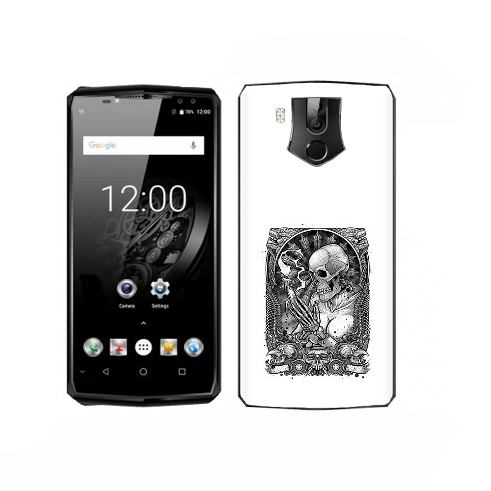 

Чехол MyPads Tocco для Oukitel K10 девушка скелет, Прозрачный, Tocco