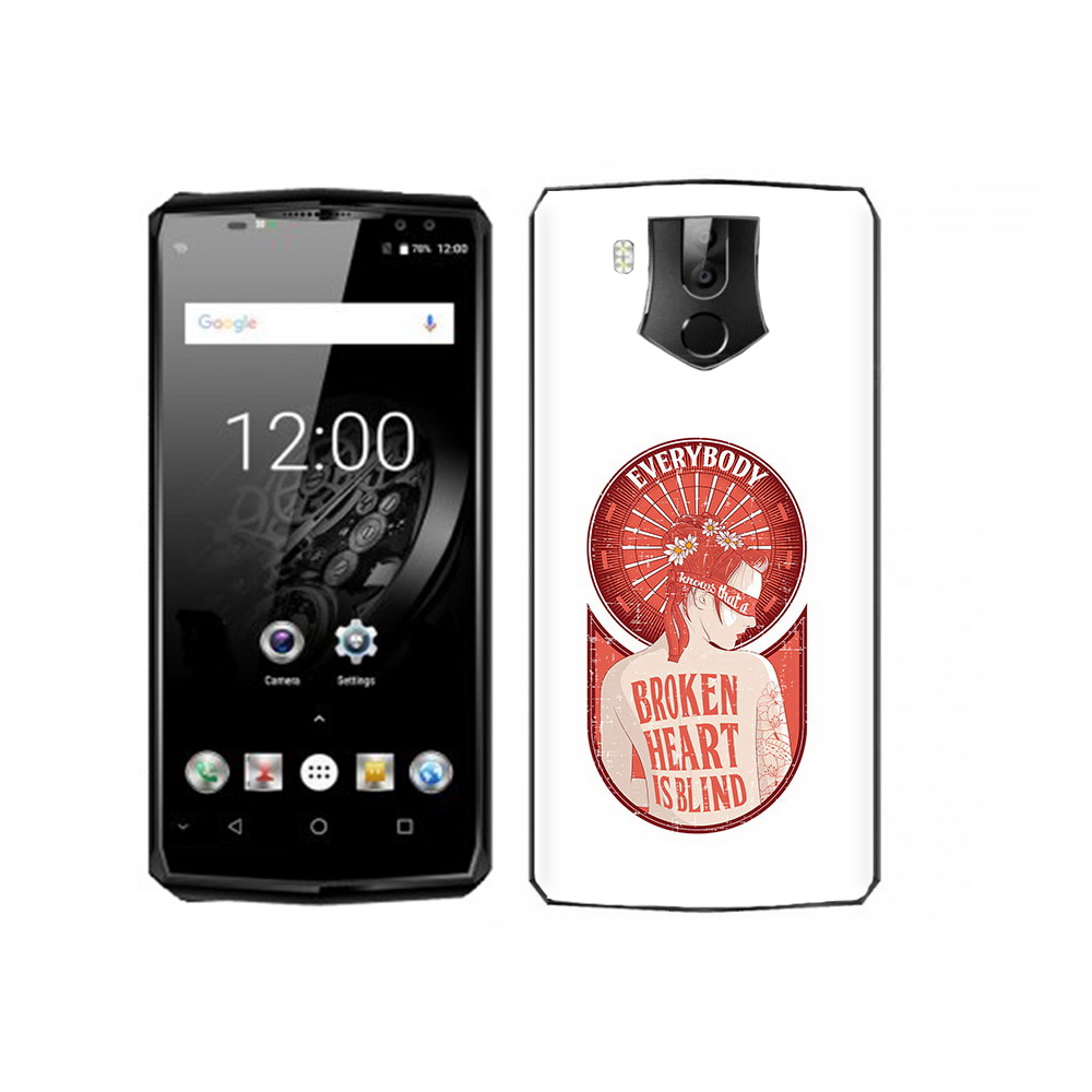 

Чехол MyPads Tocco для Oukitel K10 девушка разбитое сердце, Прозрачный, Tocco