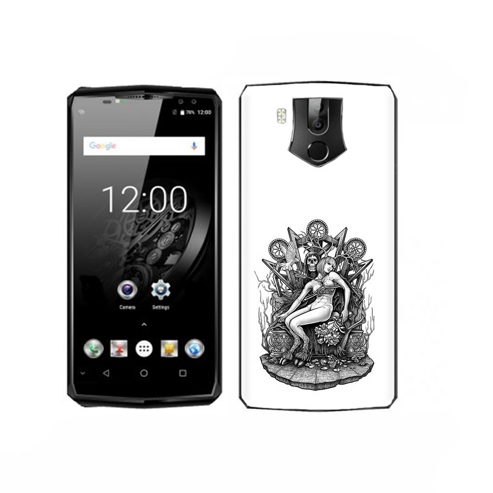 

Чехол MyPads Tocco для Oukitel K10 девушка на троне, Прозрачный, Tocco