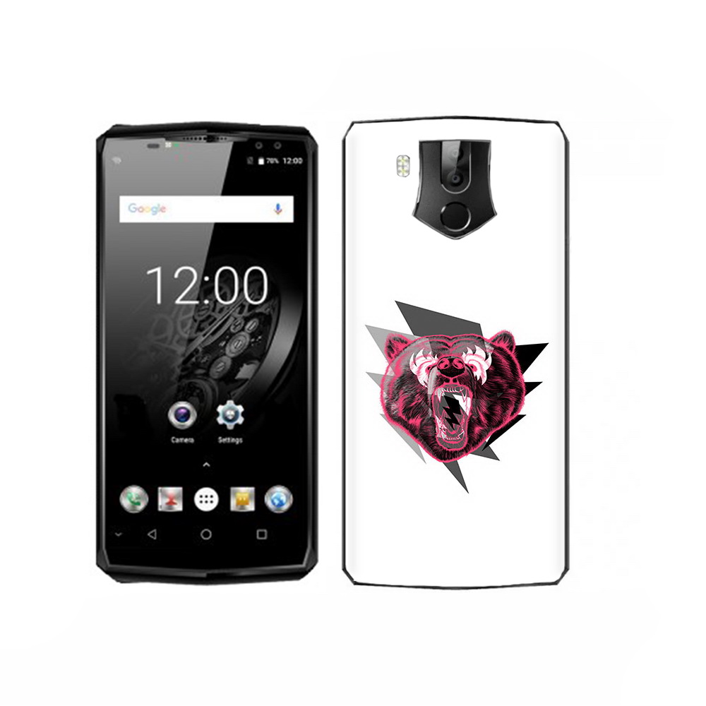 

Чехол MyPads Tocco для Oukitel K10 грозовой медведь, Прозрачный, Tocco