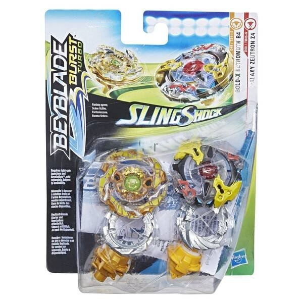 Набор BEYBLADE BURST Слингшок Зейтрон Z4 и Бетромот B4 Hasbro E4746