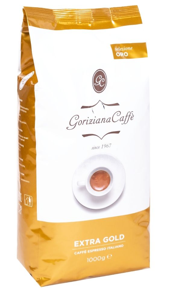 

Кофе в зернах Goriziana Caffe Extra Gold, Италия арабика 90%, 1 кг