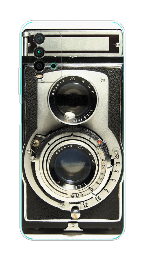 

Чехол на Xiaomi Redmi 9T "Старинный фотоаппарат", Серый;черный, 39850-6