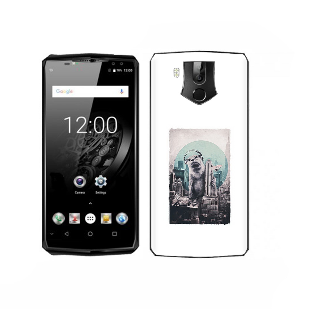

Чехол MyPads Tocco для Oukitel K10 выдра в городе, Прозрачный, Tocco