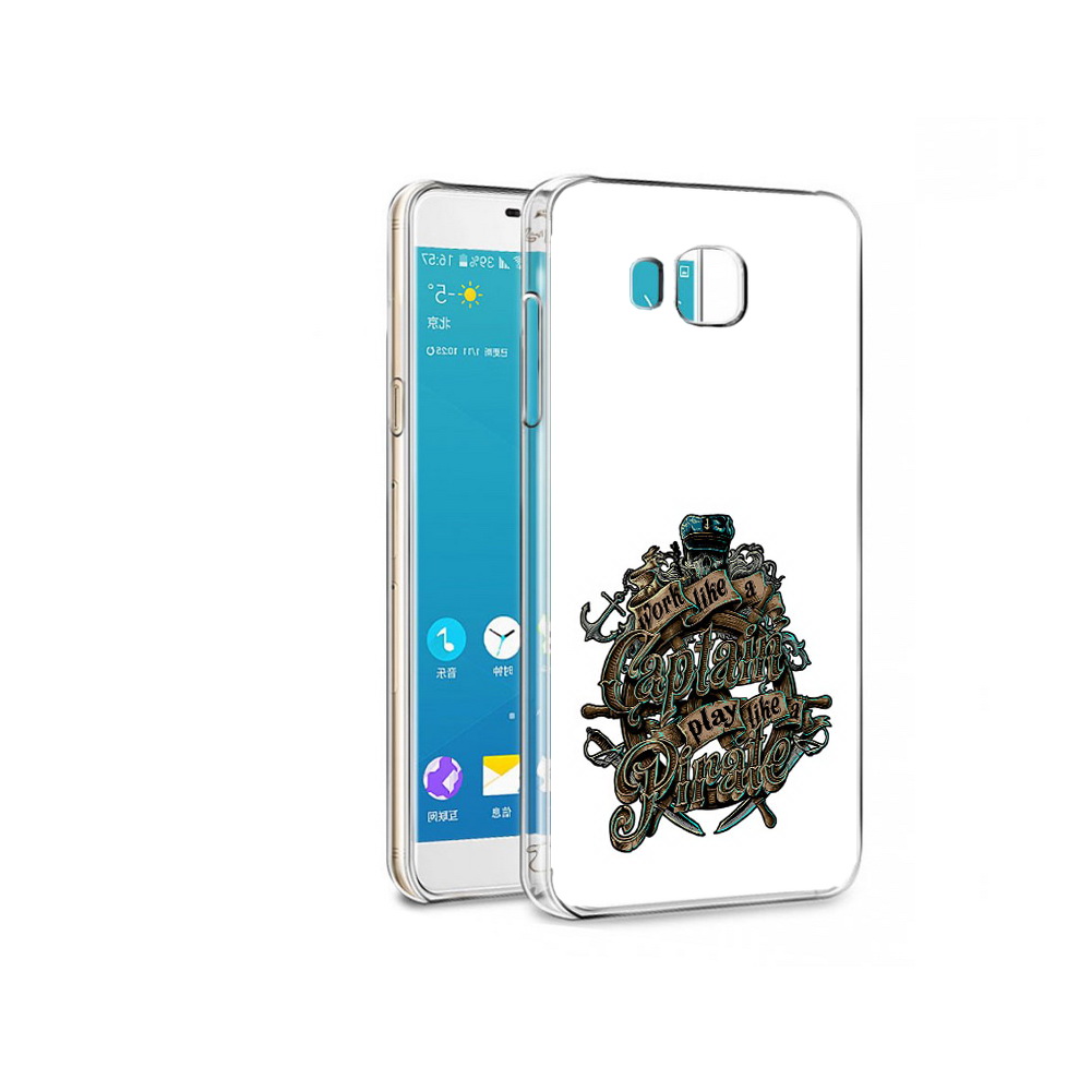 

Чехол MyPads Tocco для Samsung Galaxy Alpha капитан пиратов (PT13063.503.385), Прозрачный, Tocco