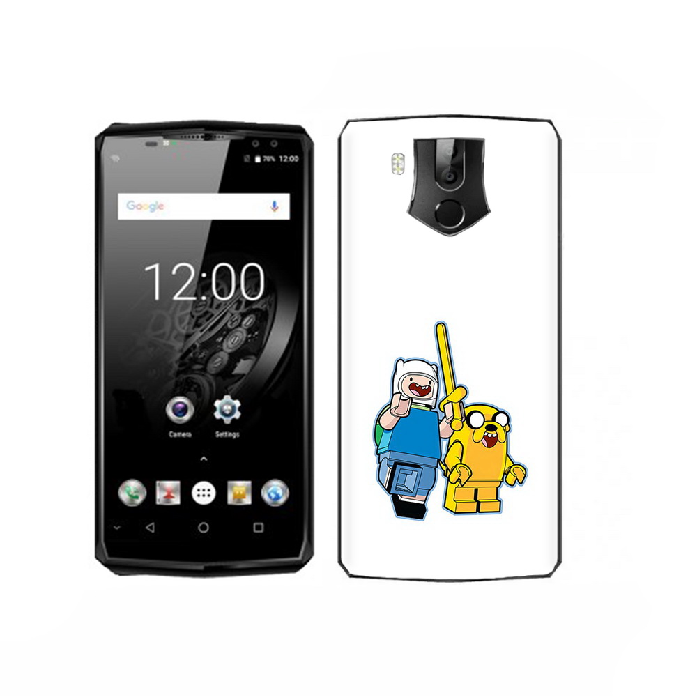 

Чехол MyPads Tocco для Oukitel K10 время приключений лего, Прозрачный, Tocco