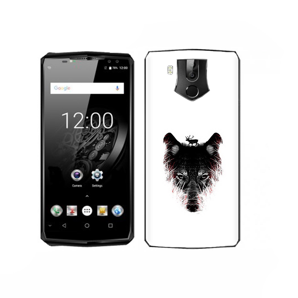 

Чехол MyPads Tocco для Oukitel K10 волк в траве, Прозрачный, Tocco