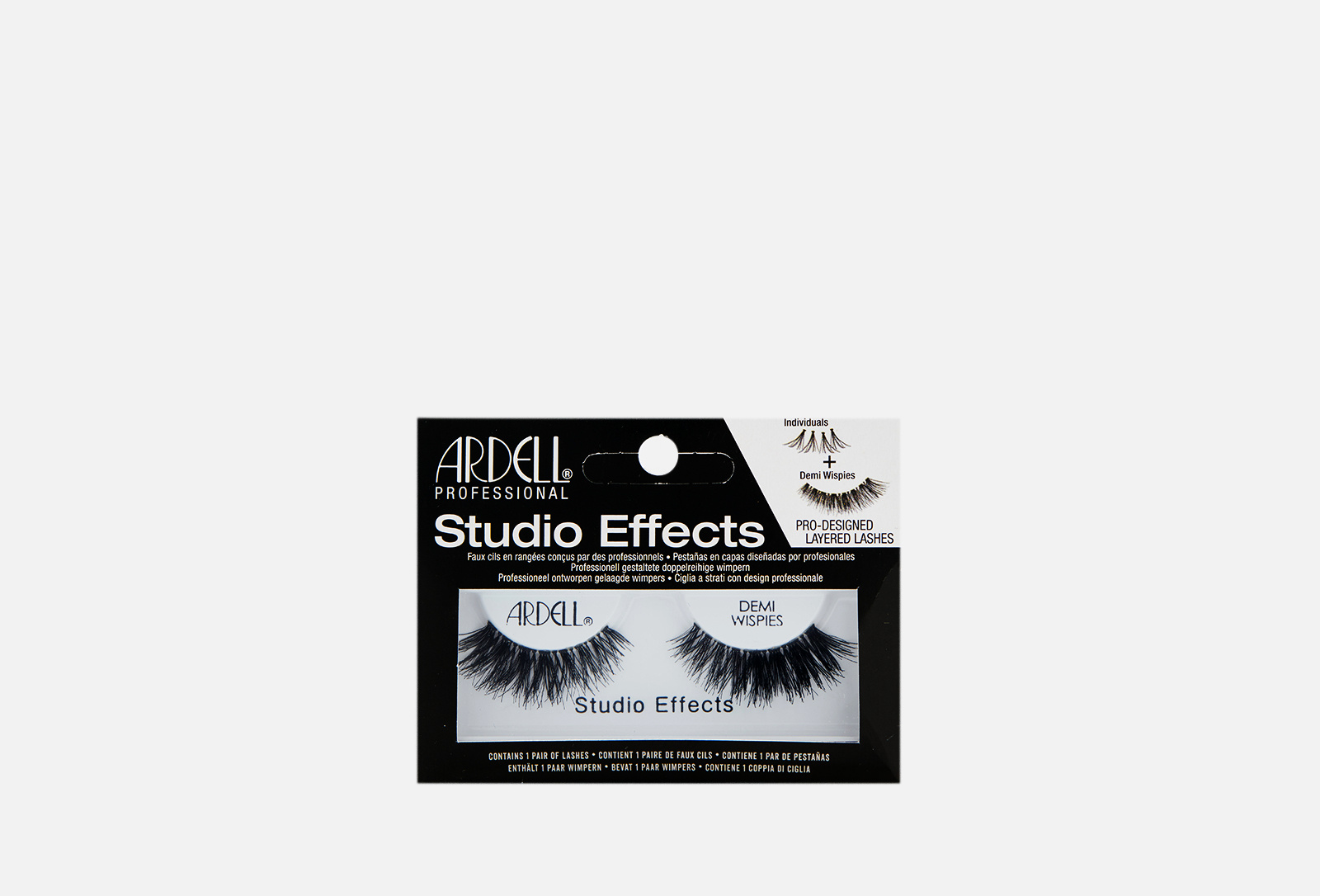Ресницы накладные Ardell Prof Studio Effects Demi Whispies (Цв: Black) ardell ресницы накладные whispies prof studio effects