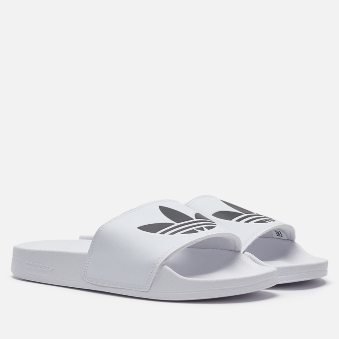 фото Сланцы женские adidas adilette lite белые 39 eu