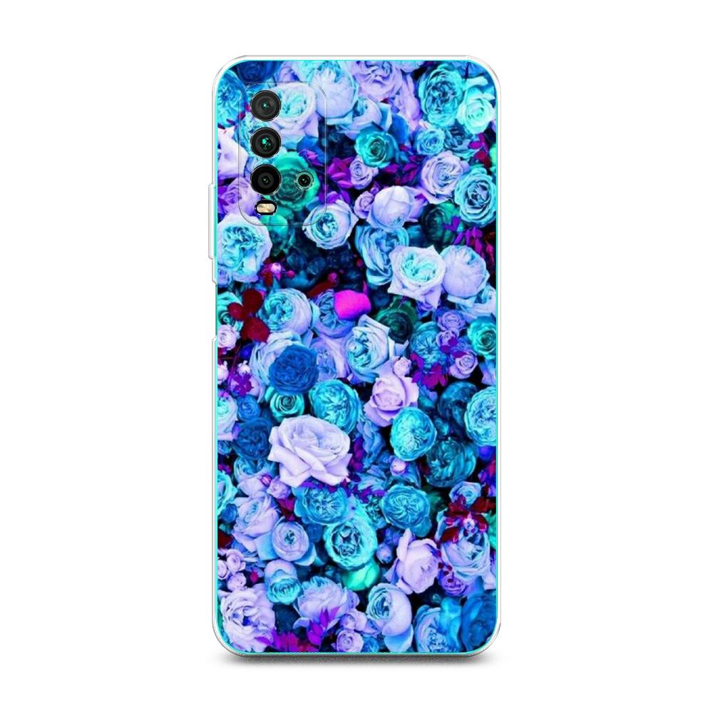 

Чехол для Xiaomi Redmi 9T "Цветочный ковер", Фиолетовый, 39850-2