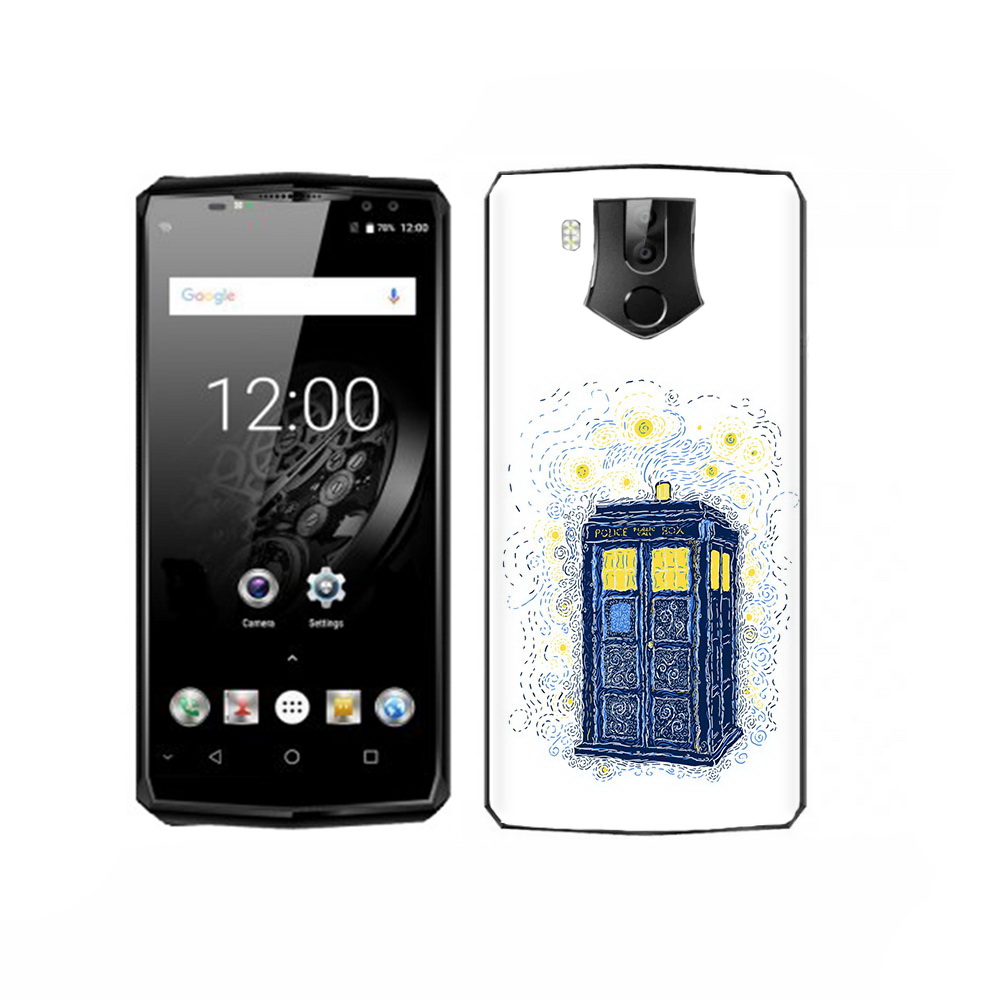 

Чехол MyPads Tocco для Oukitel K10 будка рисунок, Прозрачный, Tocco