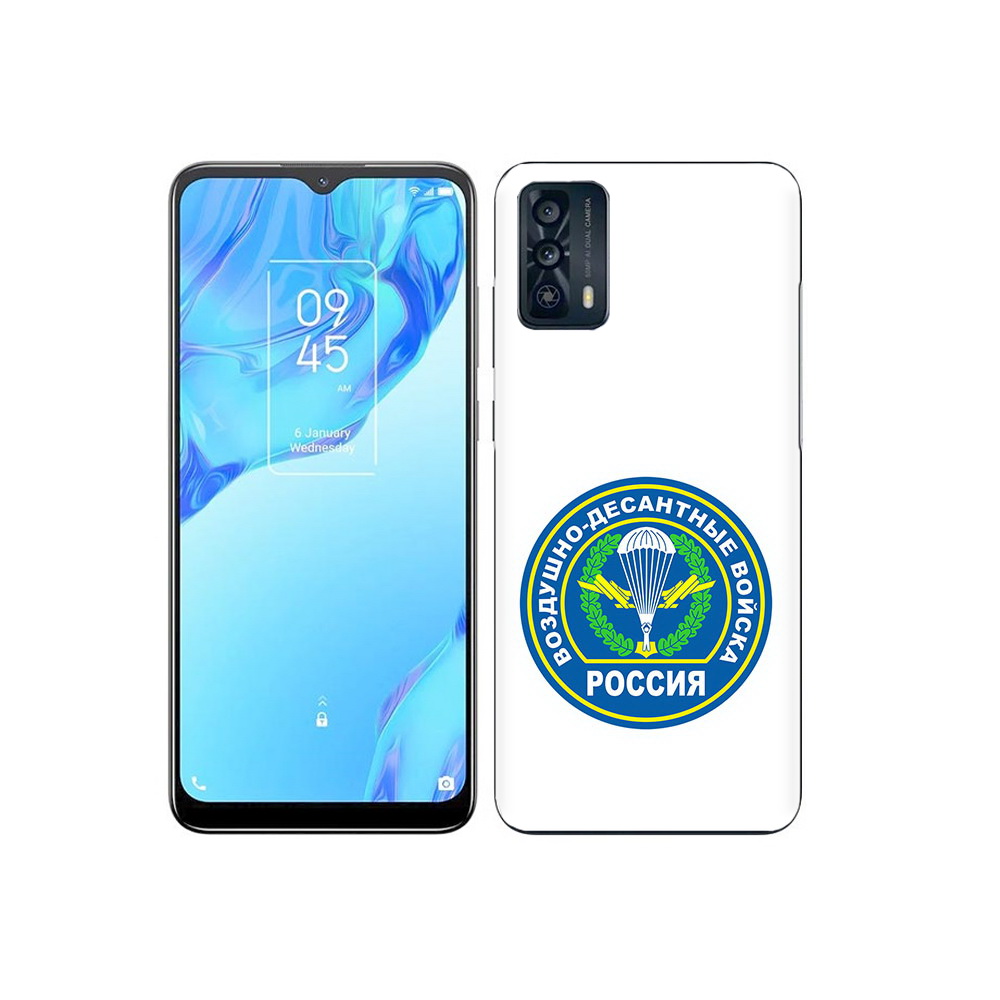 

Чехол MyPads Tocco для TCL 20B вдв, Прозрачный, Tocco