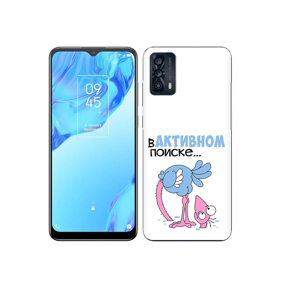 

Чехол MyPads Tocco для TCL 20B в активном поиске, Прозрачный, Tocco