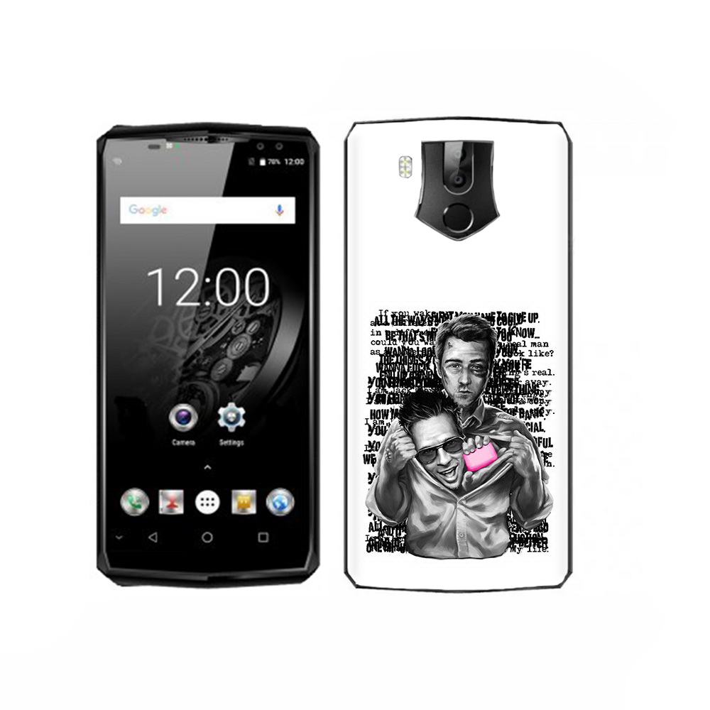 

Чехол MyPads Tocco для Oukitel K10 бойцовский клуб, Прозрачный, Tocco