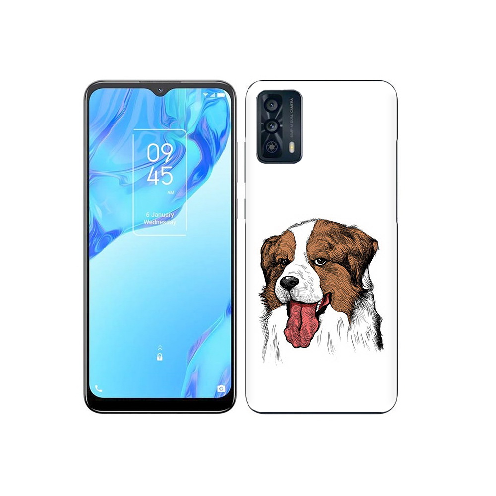 

Чехол MyPads Tocco для TCL 20B бетховен, Прозрачный, Tocco