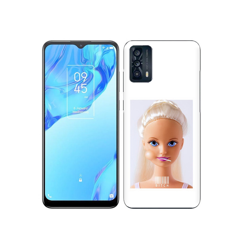 

Чехол MyPads Tocco для TCL 20B барби, Прозрачный, Tocco