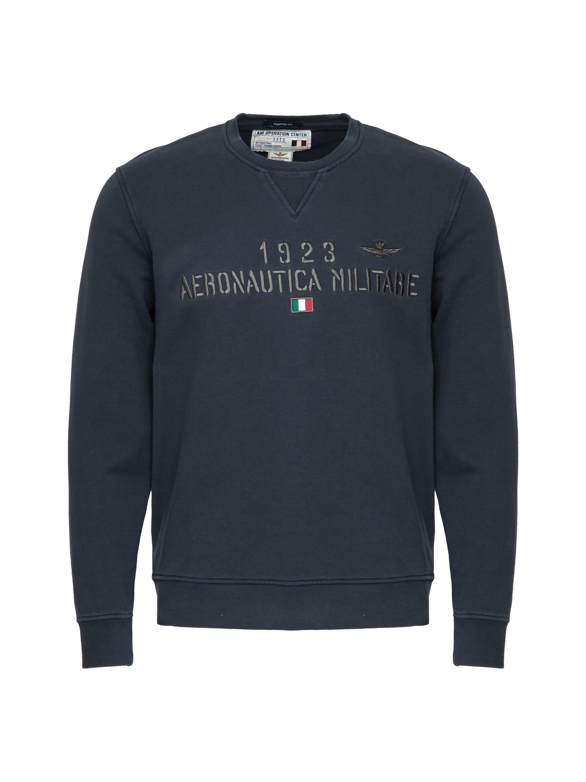 

Свитшот мужской Aeronautica Militare FE1746F489 синий 52 RU, FE1746F489