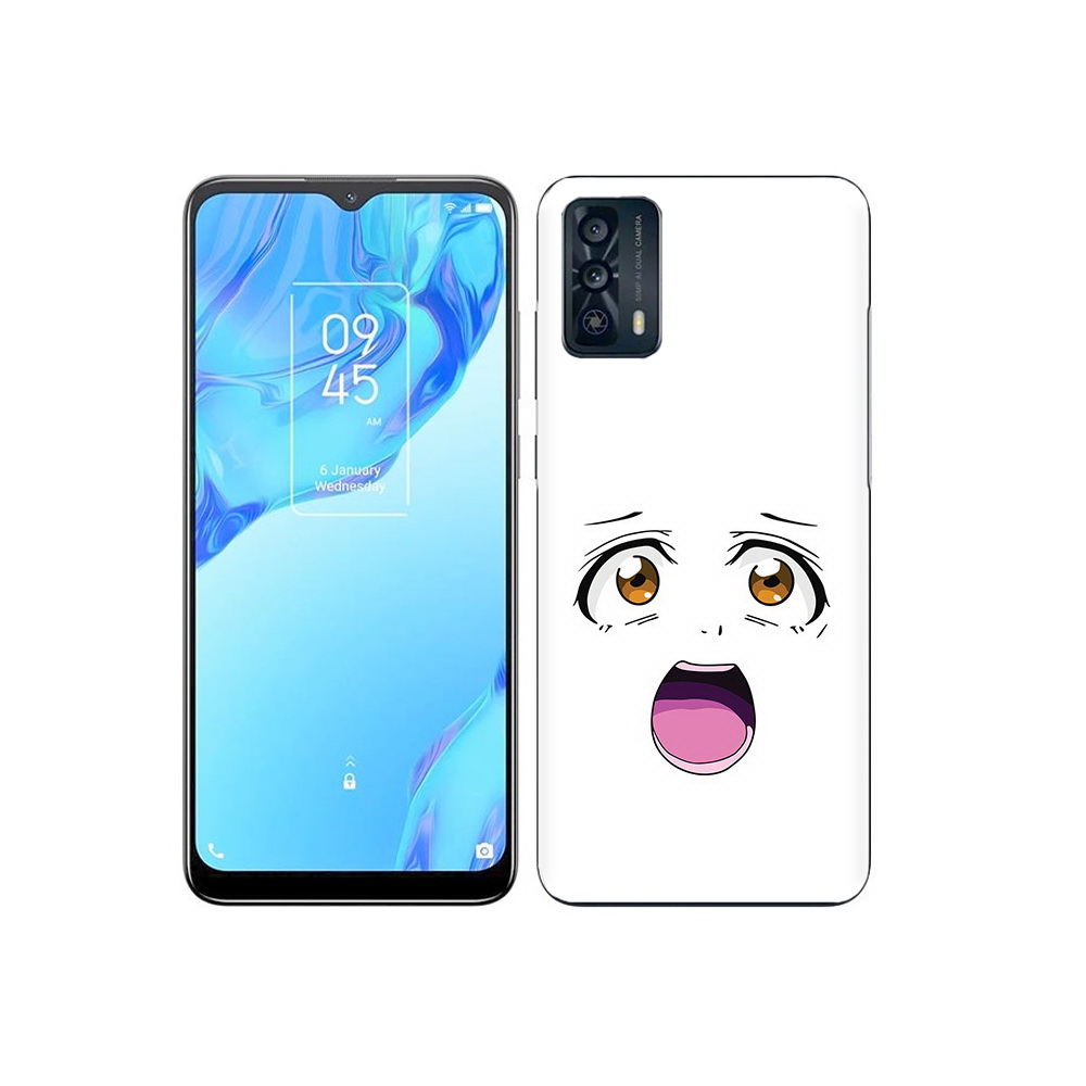 

Чехол MyPads Tocco для TCL 20B аниме лицо, Прозрачный, Tocco