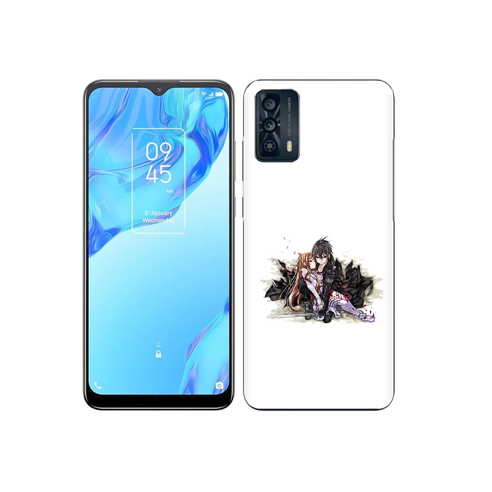 

Чехол MyPads Tocco для TCL 20B аниме асуна, Прозрачный, Tocco