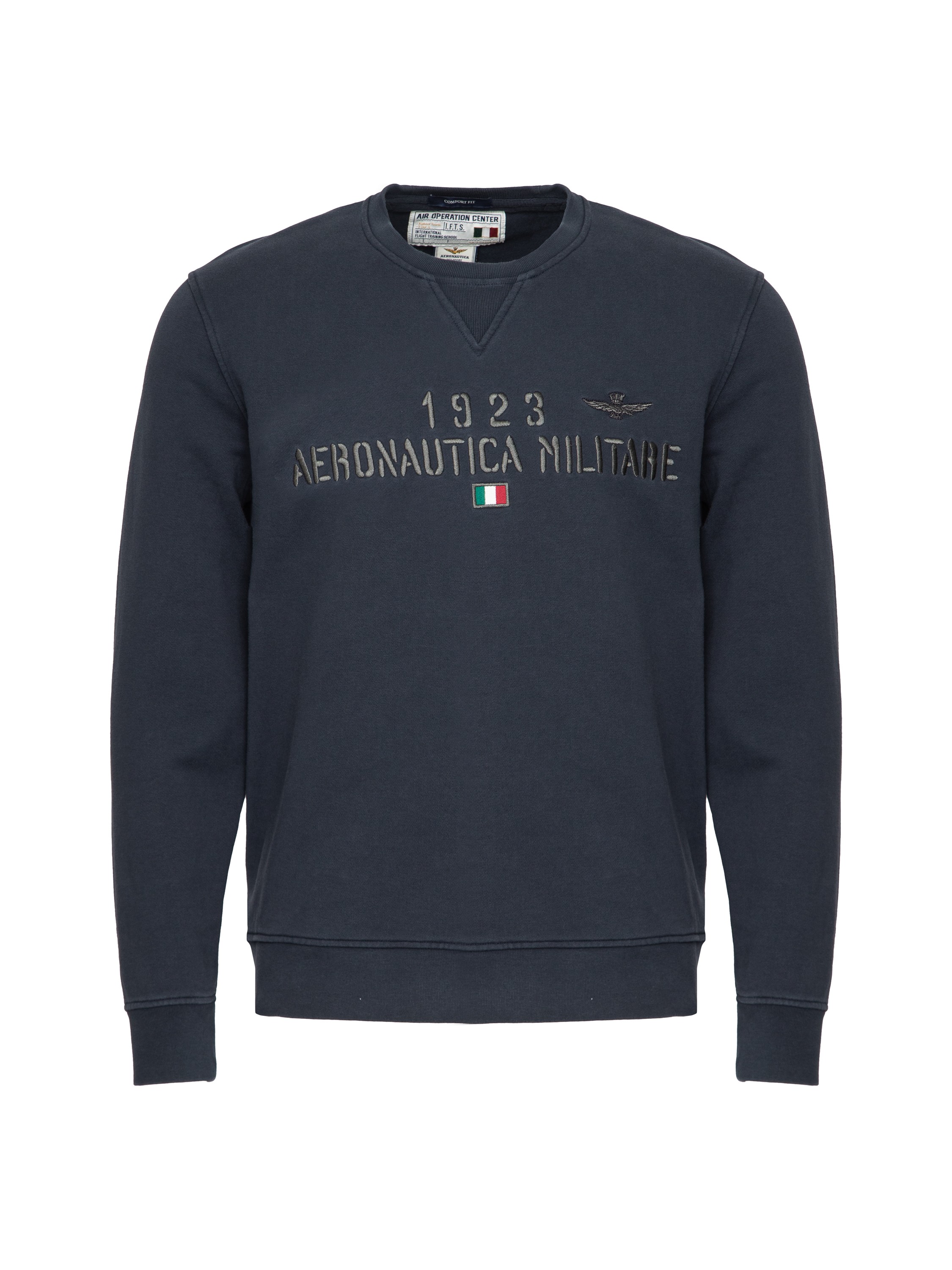 

Свитшот мужской Aeronautica Militare FE1746F489 синий 50 RU, FE1746F489