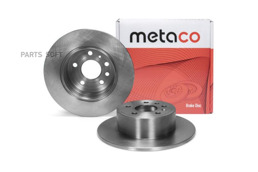 

METACO 3060-168 Диск торм.зад.SAAB 9-5 1997-2010, Opel Vectra B 1995-1999 1шт