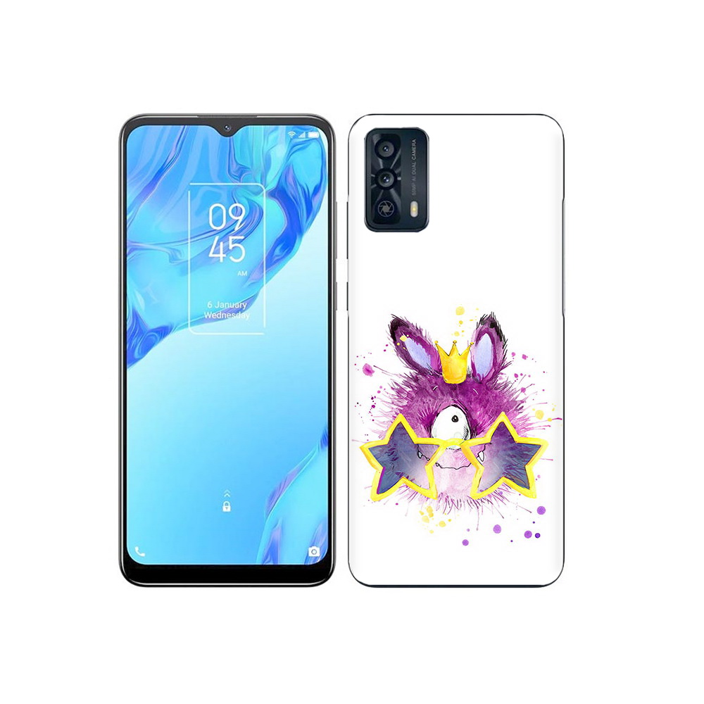 

Чехол MyPads Tocco для TCL 20B Шуршуля, Прозрачный, Tocco